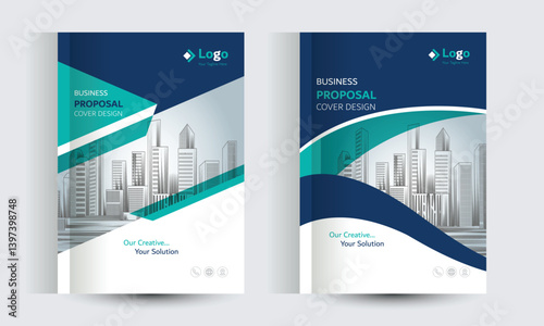 Corporate Business Proposal Cover Design Template