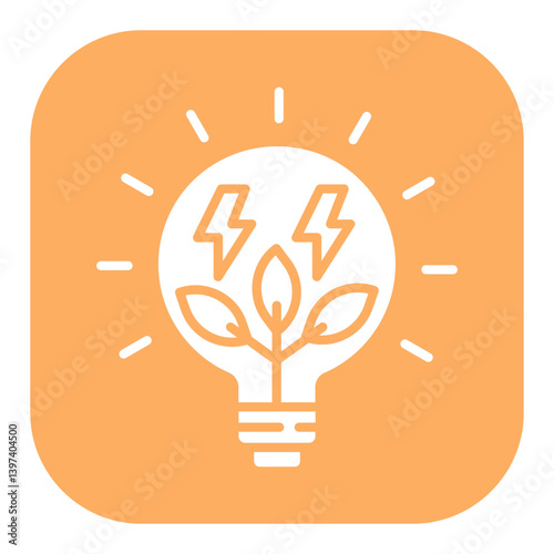 Energy Saving Icon