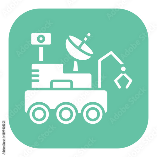 Moon Rover Icon