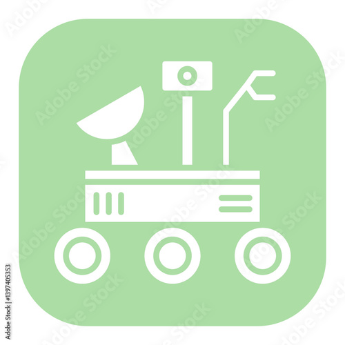 Mars Rover Icon