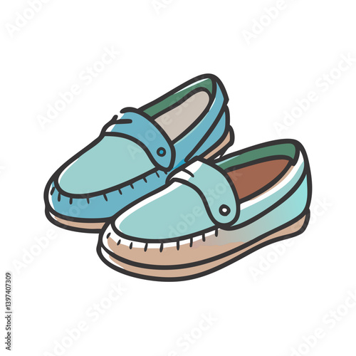 moccasins icon, moccasins vector illustration-simple illustration of moccasins, perfect for moccasins logos and icons