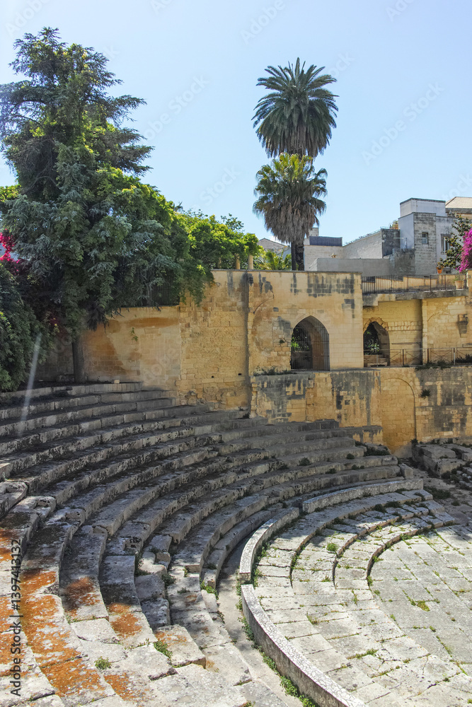 The Old town of Lecce, Apulia Region, Italy