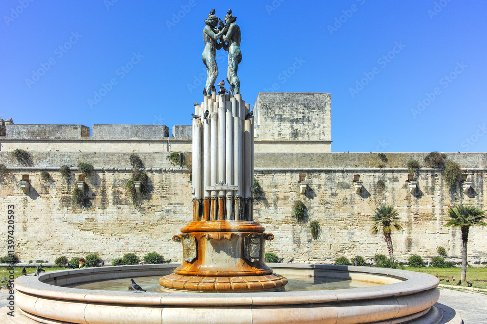 The Old town of Lecce, Apulia Region, Italy