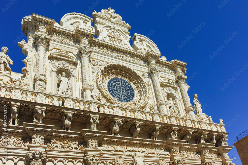The Old town of Lecce, Apulia Region, Italy