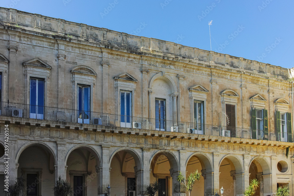 The Old town of Lecce, Apulia Region, Italy