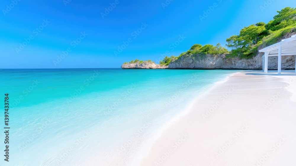 Pristine beach paradise Pristine beach paradise