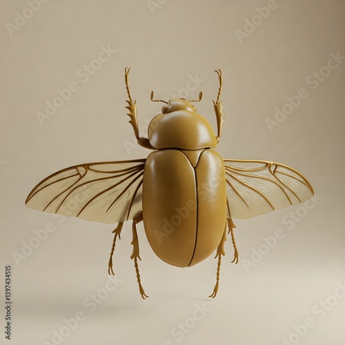 Macro closeup of a hairy fly insect with wings, isolated on whiteMacro closeup of a hairy fly insect with wings, isolated on white photo