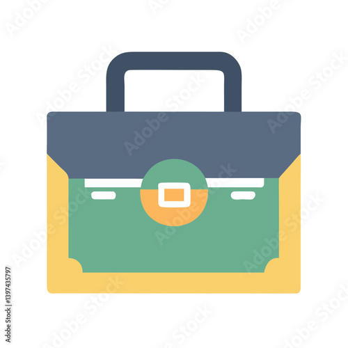  Colorful Brief Flat Icon