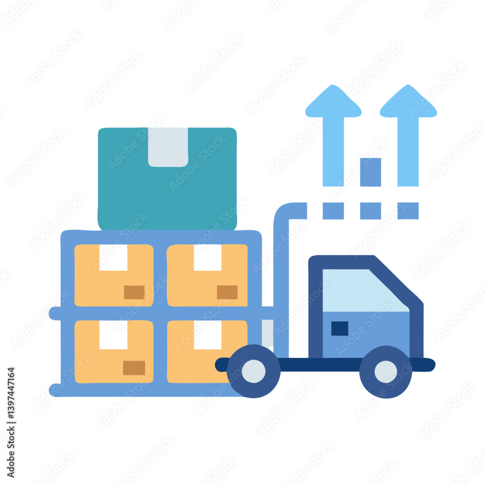  Logistics Flat Icon