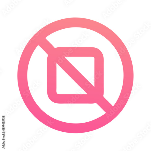 Free Download  Stylish Stop Flat Icon - GFXLoad