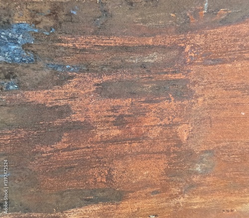 Texture or background, backdrop for banner. Surface texture of a rusty metal sheet. 