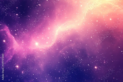 abstract background purple starry sky
