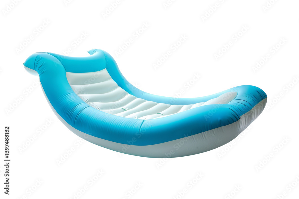 Inflatable Pool Loungers Isolated On Transparent Background Inflatable Pool Loungers Isolated On Transparent Background