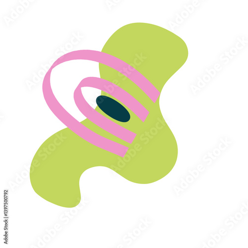 Abstract Organic Shape Elements – Colorful Modern Doodle Set