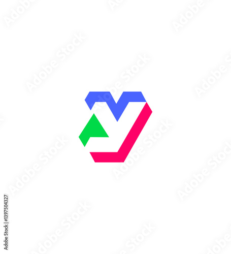 Abstract Geometric Y Letter Logo Design Colorful, Modern, and YShaped Free Download Abstract Geometric Y Letter Logo Design Colorful, Modern, and YShaped - GFXLoad
