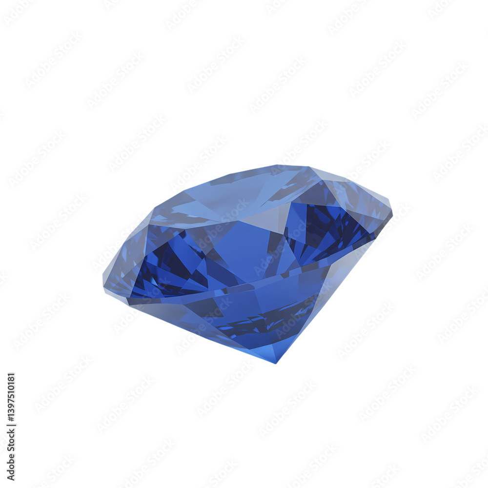 Blue Gemstone Sapphire Crystal Mineral Jewel Background on transparent background Blue Gemstone Sapphire Crystal Mineral Jewel Background on transparent background