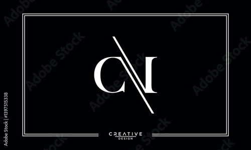 CN, NC,C , N, Abstract  Letters Logo Monogram