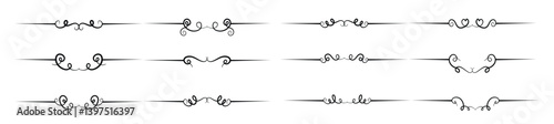 Hand Drawn Dividers Vector illustration