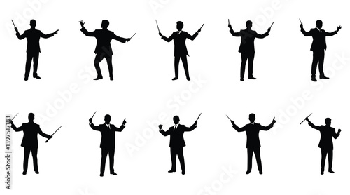 Dynamic Conductors: Silhouettes of Musical Directions