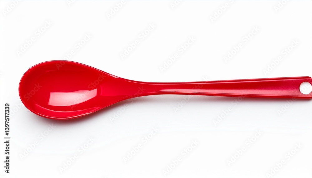 red plastic spoons red plastic spoons