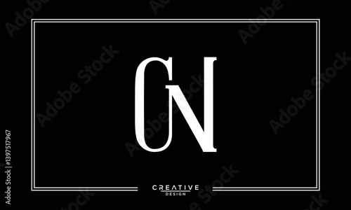 CN, NC,C , N, Abstract  Letters Logo Monogram
