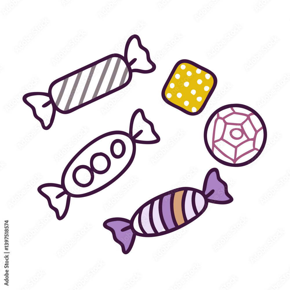 candies icon, candies vector illustration-simple illustration of candies, perfect for candies logos and icons candies icon, candies vector illustration-simple illustration of candies, perfect for candies logos and icons
