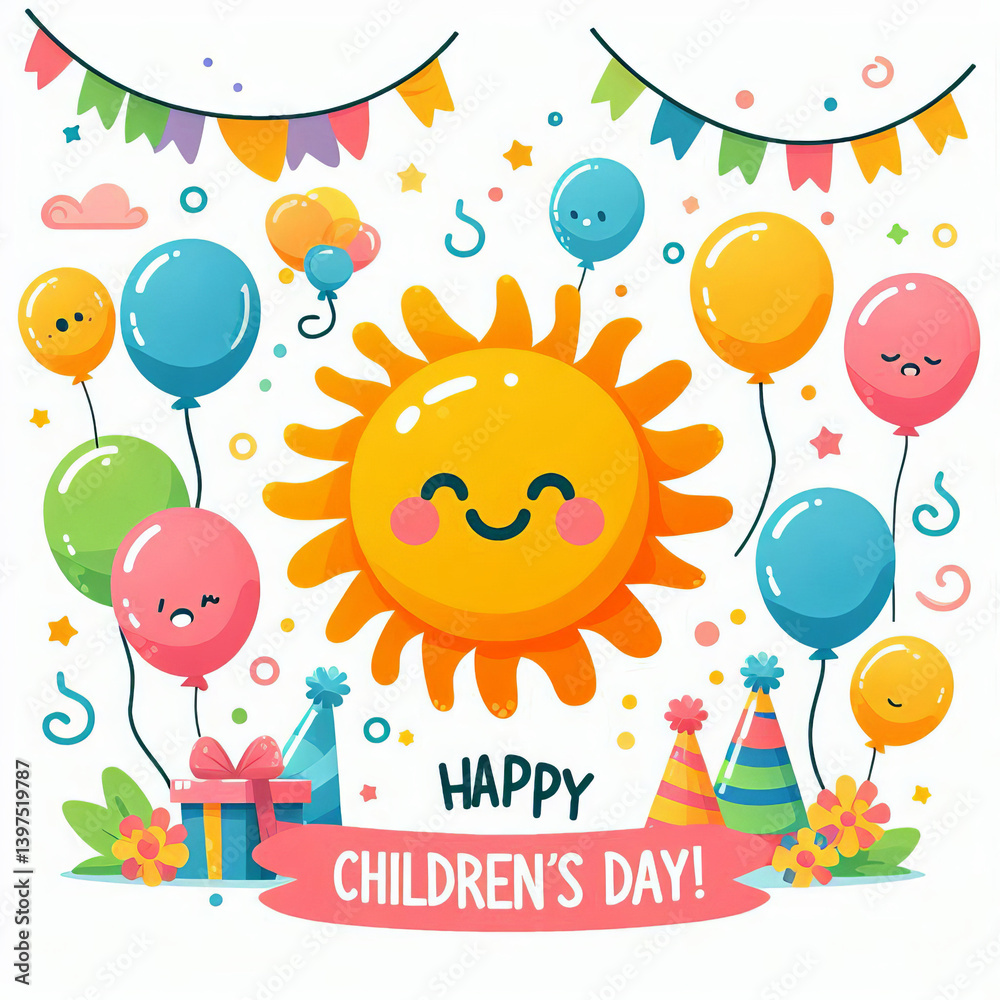 Fototapeta premium Today is for the Kids A Special Children’s Day Celebration! (35)