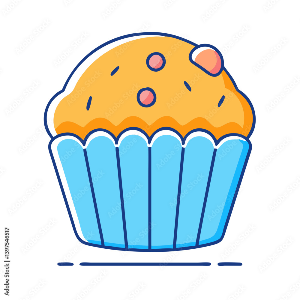 muffin icon, muffin vector illustration-simple illustration of muffin, perfect for muffin logos and icons muffin icon, muffin vector illustration-simple illustration of muffin, perfect for muffin logos and icons