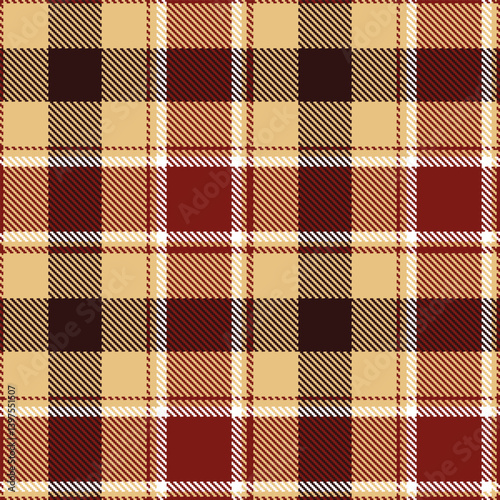 Wallpaper Mural Iridescent tan Tartan patterns fabric texture. Elegant Smoky blood Seamless Tartan Torontodigital.ca