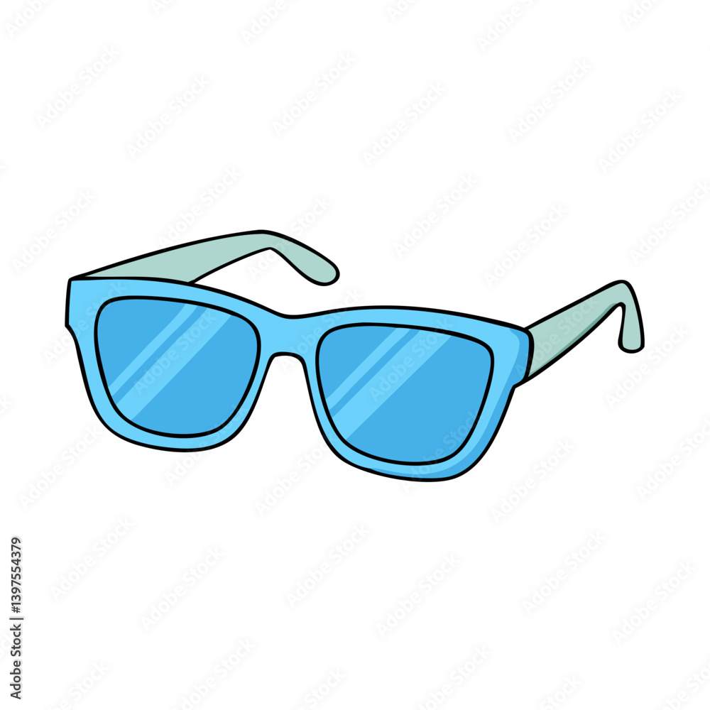 sunglasses icon, sunglasses vector illustration-simple illustration of sunglasses, perfect for sunglasses logos and icons