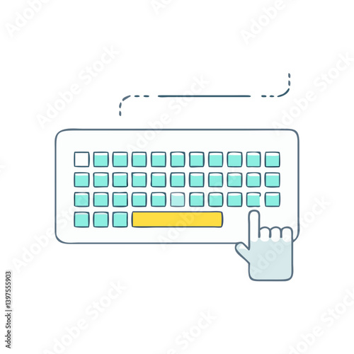 typing indicator icon, typing indicator vector illustration-simple illustration of typing indicator, perfect for typing indicator logos and icons
