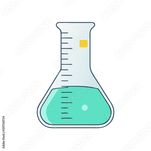 beaker icon, beaker vector illustration-simple illustration of beaker, perfect for beaker logos and icons
