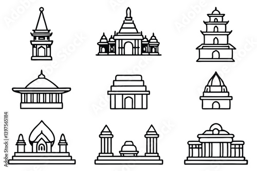Temple Style Embroidery Set