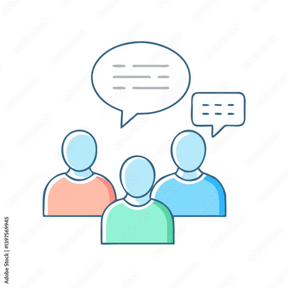 group chat icon, group chat vector illustration-simple illustration of group chat, perfect for group chat logos and icons group chat icon, group chat vector illustration-simple illustration of group chat, perfect for group chat logos and icons