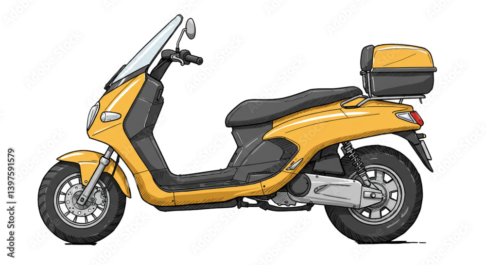 hand drawn moto isolated on white background hand drawn moto isolated on white background