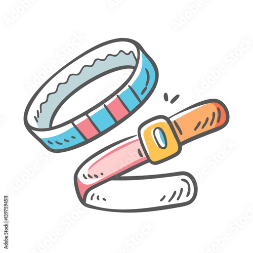 wristbands icon, wristbands vector illustration-simple illustration of wristbands, perfect for wristbands logos and icons