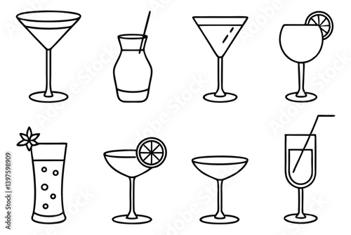 Vermouth Vector Set for Design Projects