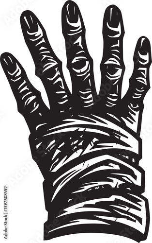 The Mummy  Hand An Ancient Relic of Terror and Darkness