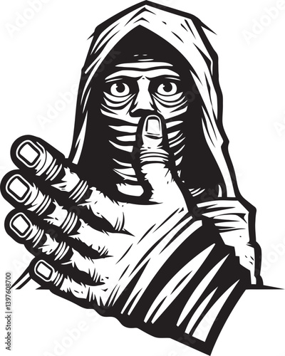 The Grasp of Terror The Mummy  Hand That Strikes Fear into Hearts