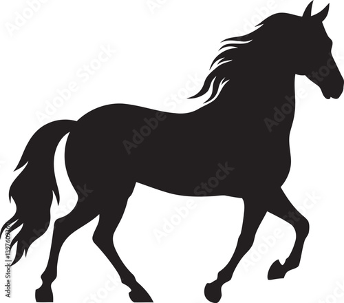 Horse Silhouettes in Art Therapy Exploring Healing Through Creative Expression