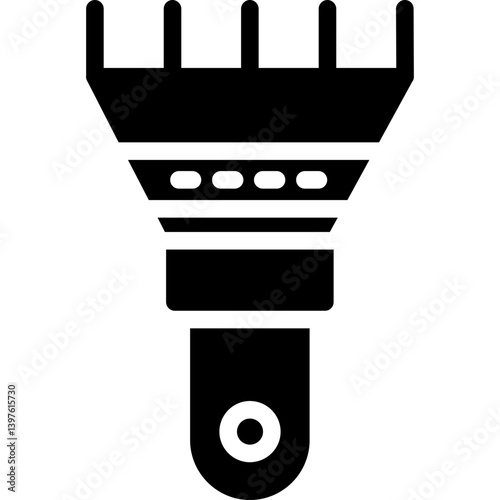 Paint Brush Glyph Icon