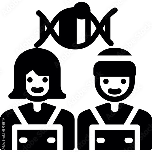 Cloning Glyph Icon