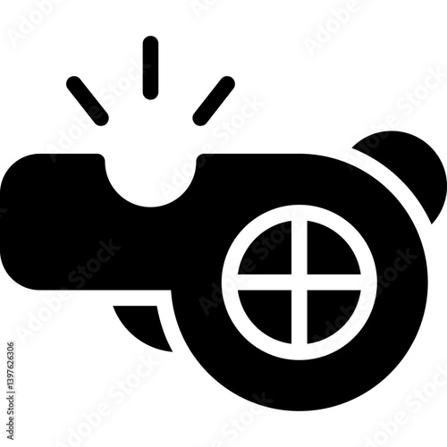 Whistleblower Glyph Icon