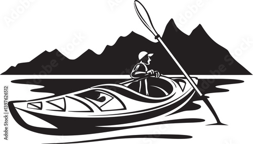 Kayaking the Vertical Way Embracing Adventure and Stillness Together