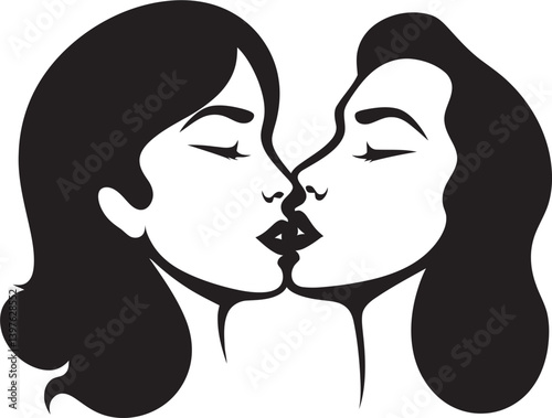 The Beauty of Spontaneity Capturing the Joy of a Kissing Couple in the Moment