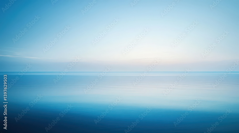 custom made wallpaper toronto digitalA smooth gradient blue background transitioning from deep navy at the edges to a bright sky blue at the center, creating a calming effect