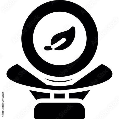 Weight Gain Diet Glyph Icon