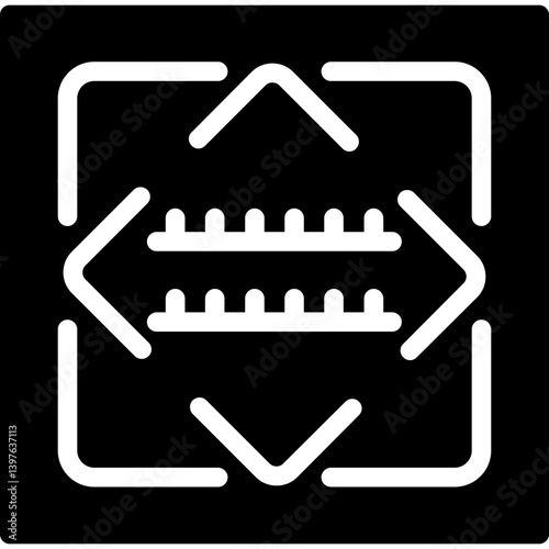 Rational Number Icon Glyph Icon