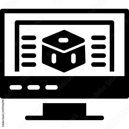 Product Design Glyph Icon