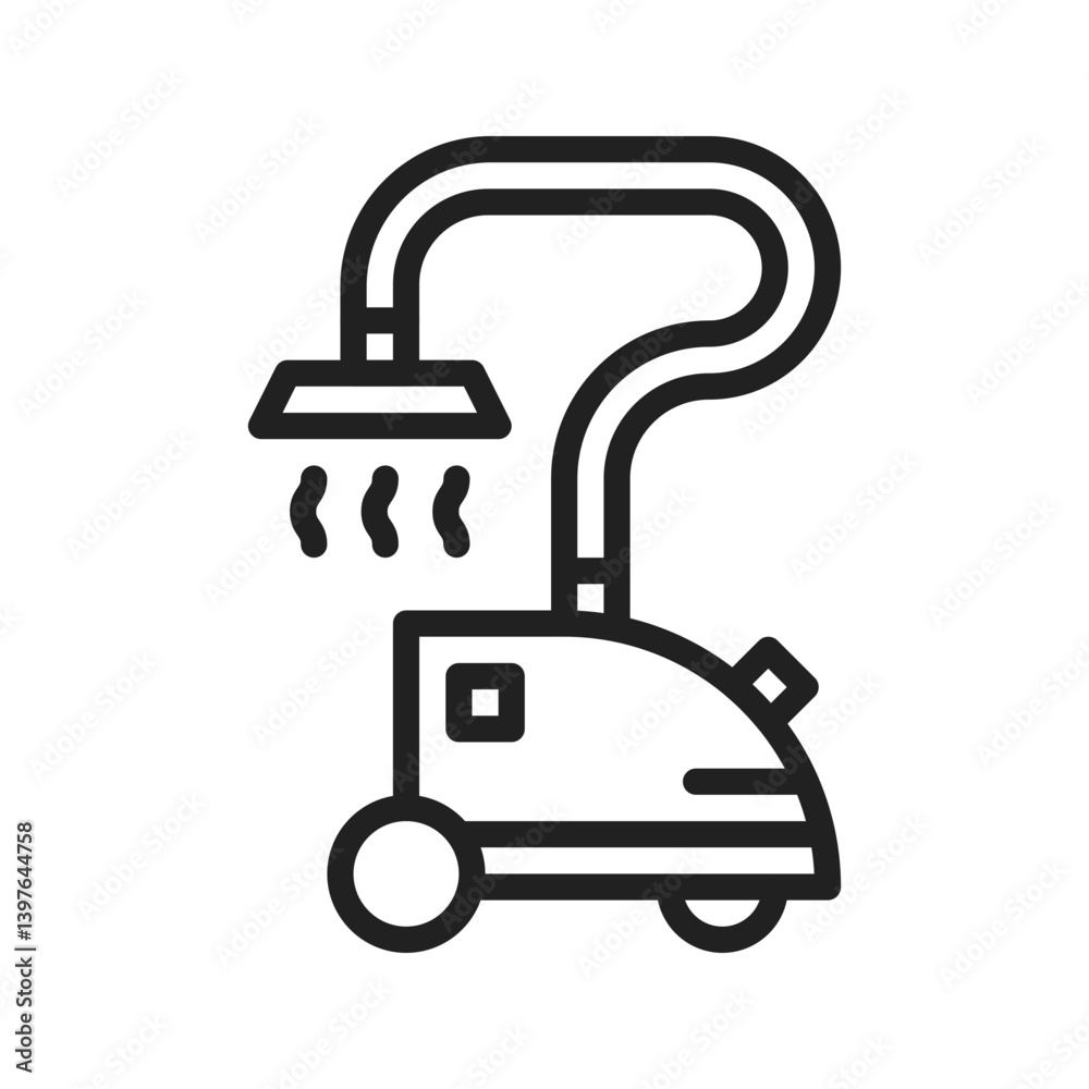 Clothers Steamer icon vector image. Suitable for mobile apps, web apps and print media. Clothers Steamer icon vector image. Suitable for mobile apps, web apps and print media.